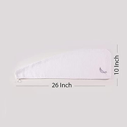 100% Turkish Cotton Hair Towel Wrap - Image 5