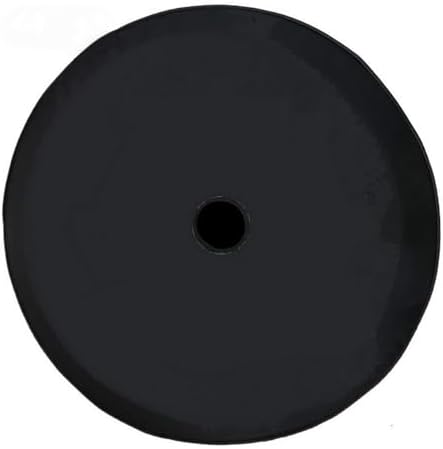 Black Spare Tire Cover with Backup Camera Hole, L-XL-XXL by Aolowewin