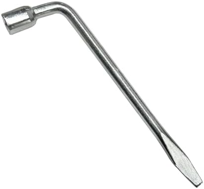 YoRise Car Spare Tire Lug Wrench, 17mm Heavy Duty Steel Auto Socket Repair Tool by Unknown