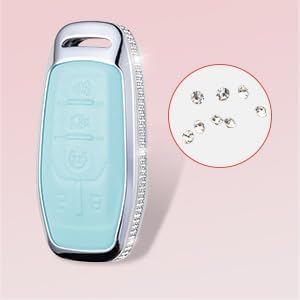 for Ford Key Fob Cover with Keychain - Image 5