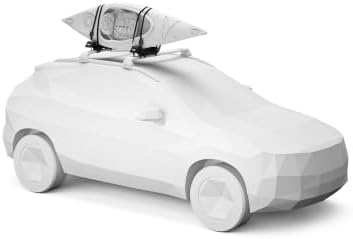 Thule Hull-a-Port XTR, Carry Up To 2 Kayaks, Folds Flat, Locks To Roof Rack - Image 3
