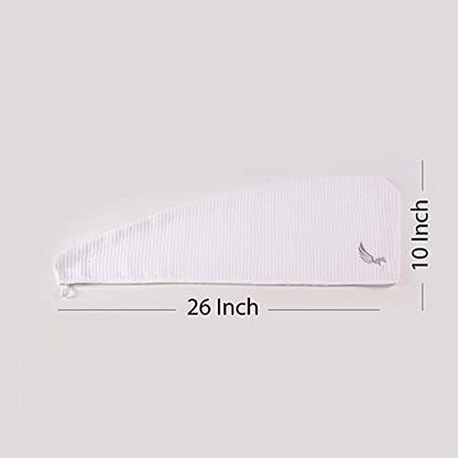 100% Turkish Cotton Hair Towel Wrap - Image 2