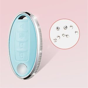 for Nissan Key Fob Cover with Keychain - Image 5