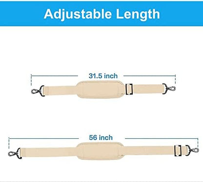 MOSISO 56 inch Shoulder Strap, Adjustable Soft Universal Non-Slip Strap - Image 3