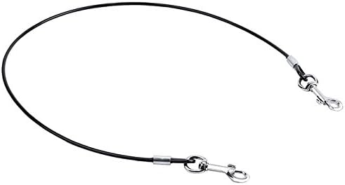 Pet Dog Car Seat Belt Restraint, Chew Proof Dog Vehicle Safety Tether Cable by Mogoko