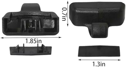 2Pack Rear Window Sun Shade Hook Clip Compatible - Image 5