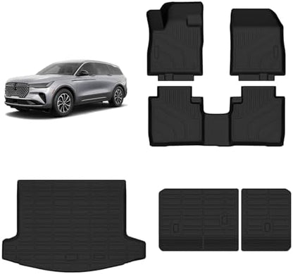Floor Mats Cargo Liner Backrest Mat by ZQULOYO