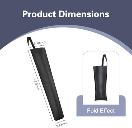 Car Umbrella Storage Bag, Waterproof Seat Back Umbrella Holder, Foldable - Image 2