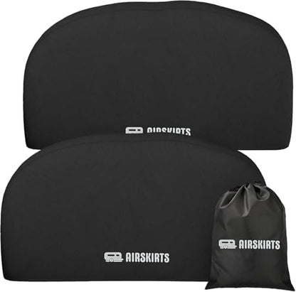 Dual-Axle RV Tire Covers for Trailers, Waterproof and UV Resistant, Thick by AirSkirts