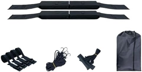 Kayak Roof Rack, 2 Pairs J-Bar Carrier Holder, Outdoors Soft Roof Rack Pads by Unknown