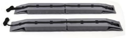 2 Pieces Vehicle Roof Rack Pads Crossbar Foam Guards by Fonowx