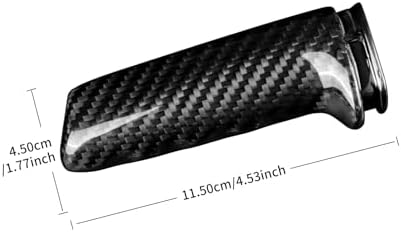 AIRSPEED Carbon Fiber for BMW Handbrake Cover Grip Handle Lever Compatible - Image 2
