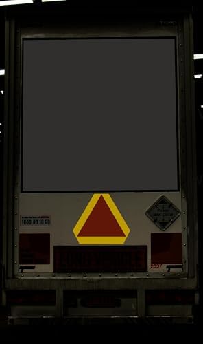 IGNIXIA Slow Moving Vehicle Sign, PVC Vinyl Decal Slow Moving Vehicle Triangle - Image 6