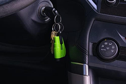 resqme The Original Emergency Keychain Car Escape Tool, 2-in-1 Seatbelt Cutter - Image 3