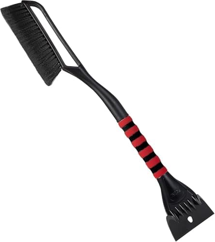 FOVAL 27" Ice Scraper Snow Brush, Wider Snow Scraper Snow Removal Car Brush by FOVAL
