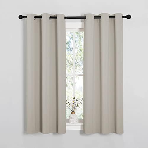 NICETOWN Natural Room Darkening Curtains by NICETOWN