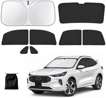 9PCS Car Window Shades for Ford Explorer 2020-2025, Full Set Windshield Side by Unknown