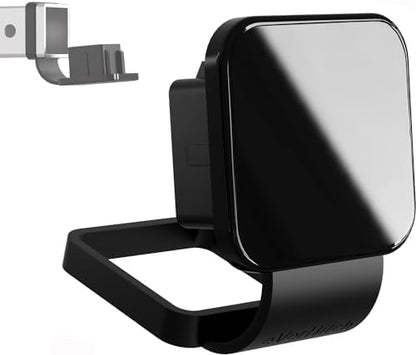 USA 2" Plain Black Trailer Hitch Cover - Image 2