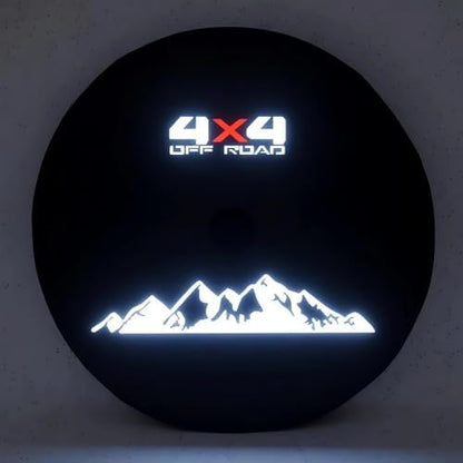 Glow Reflective Spare Tire Cover - Image 3