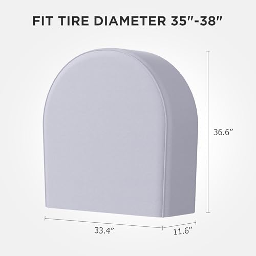 eletecpro RV Tire Covers, Fit 35-39 Inch Tire Diameters - Image 2