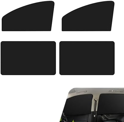 4 PCS Car Side Window Sun Shades, Heat Insulation & Sun Blocking Shade by Unknown