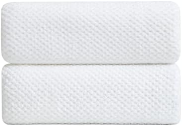 2 Piece Hand Towels Set, 100% Microfiber by Smuge