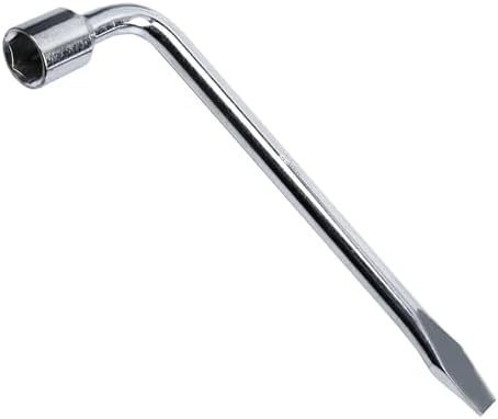 22mm Car Spare Tire Lug Wrench, Heavy Duty L-Type Tire Steel Tool by AUXBC