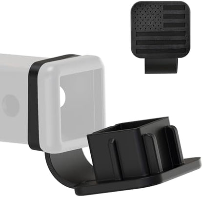 USA Flag Trailer Hitch Cover Tube Cover Plug Cap Rubber - Image 2