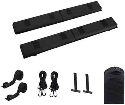 Car Roof Cushion Roof Rack Carrier Pad Luggage Crossbar Protector Anti-Slip by Luwecf