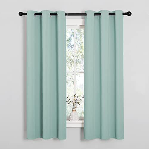 NICETOWN Kitchen Curtain Panels Blackout, 1 Pair, 34 by 63-inch by NICETOWN