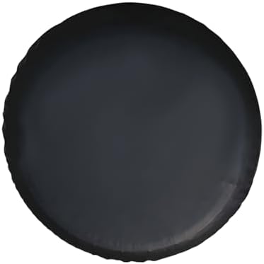 Car Spare Tire Cover, 15 Inch Leather Waterproof Dust-Proof Vehicle Spare Wheel by ANFTDCO