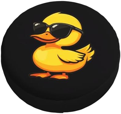 Funny Duck Spare Tire Cover Weatherproof Universal Wheel Protectors Cute Duck - Image 3