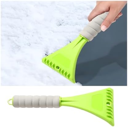 LCE Scraper for Car Windshield, Plastic Vehicle Windscreen Snow Frost Removal by Sandfren