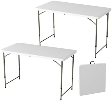 Lavish Home Indoor & Outdoor Portable Folding Table Set of 2 by LavishHomeCollection