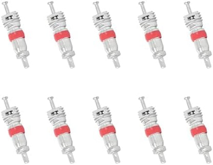 10 PCS Tire Valve Core, Premium Valve Stem Core Part Replacement, TPMS Safe by Unknown