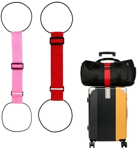 Adjustable Luggage Straps by Unknown