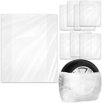 8PCS Extra-Large Tire Covers, Tire Storage Bags, Waterproof Dustproof Wheel by Unknown