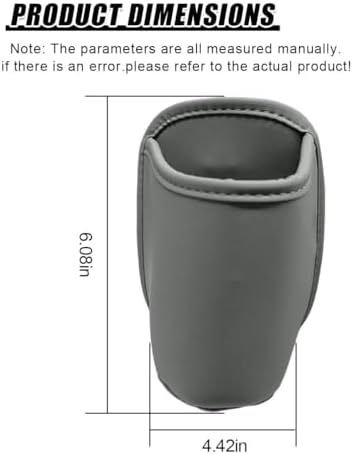 Craedli Car Door Cup Holder, Clip-On Back Seat Hanging Storage Bag - Image 2