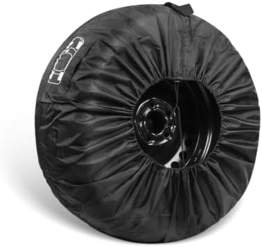 Car Spare Tire Cover, Oxford Cloth Waterproof Anti-scratch Wheel Protector by Unknown