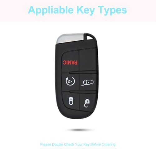 for Jeep Key Fob Cover with Keychain - Image 3