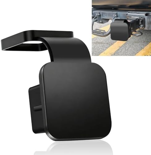Universal Flag Tow Hitch Covers, Receiver Tube Hitch Plug, American Flag Rubber by Unknown