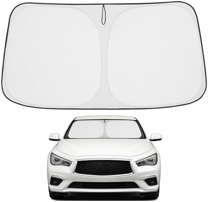Proadsy Custom Fit 2014-2024 Infiniti Q50 Windshield Sun Shade, Blocks Heat by Proadsy