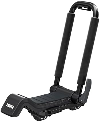 Thule Hull-a-Port XTR, Carry Up To 2 Kayaks, Folds Flat, Locks To Roof Rack by Unknown