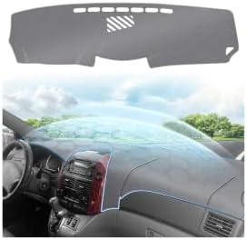 CARTIST Gray Dash Cover for 2004-2010 Toyota Sienna Dashboard Cover Mat by cartist