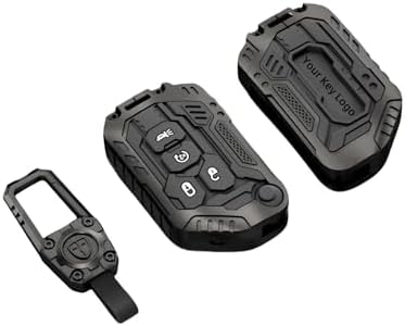Heavy Zinc Alloy Key fob Cover, Key Case, Accessories Compatible by DEGEMEEN