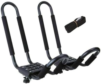 2pcs Roof Rack Mount Top Rail Crossbar Luggage Carrier Set Steel KKRRCCTJMFSTCR by YUOQDKE