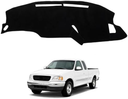 Dash Cover Mat Compatible with Ford F150 1997-2003 & fit Expedition 97-2002 by HPEVA