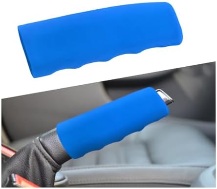 Car Handbrake Cover, Anti-Slip Silicone Auto Hand Brake Comfortable Handle Grip by Unknown