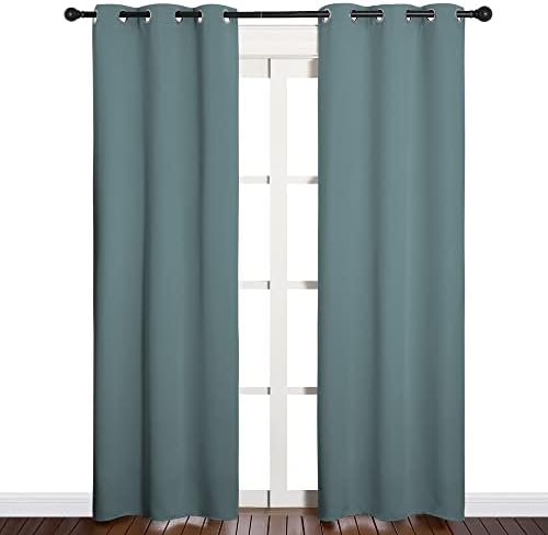 NICETOWN Modern Blackout Curtains, 2 Panels, W34 x L84-inch - Image 2