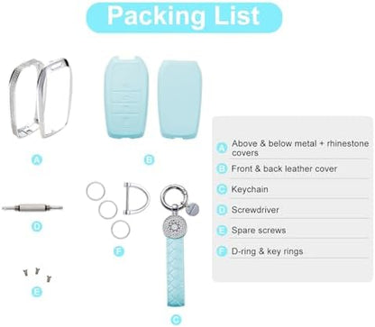 for Toyota Key Fob Cover with Keychain - Image 7
